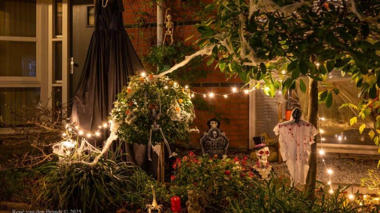 Halloweenroute door Houten — familie-kids in Houten